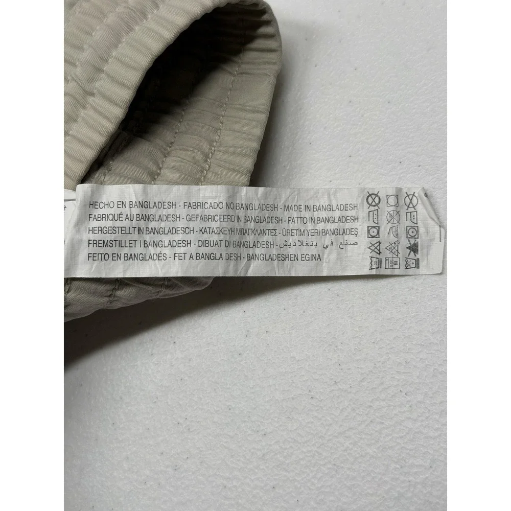 Zara Pants Mens Medium Beige‎ Cargo Joggers Elastic Waist Create To Progress